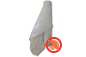 Preview: Schwer entflammbare Folie B1, 4m x 50 m, 60 µ, weiß, LDPE (1 Rolle = 200 m²)