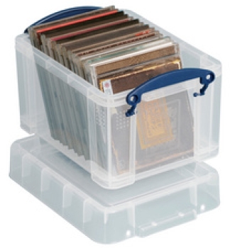 Really Useful Box Aufbewahrungsbox 3 Liter, transparent klar