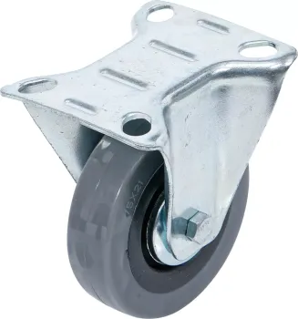 Bockrolle | mit Anschraubsockel | Ø 75 mm