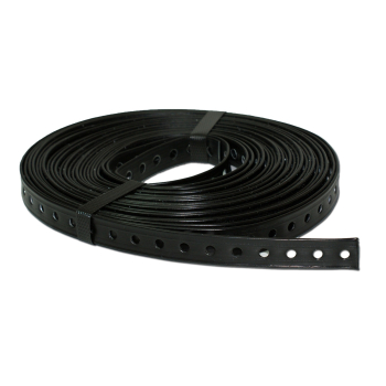 Montagelochband 19mm 10m PVC ummantelt Lochband Montageband Nagelband