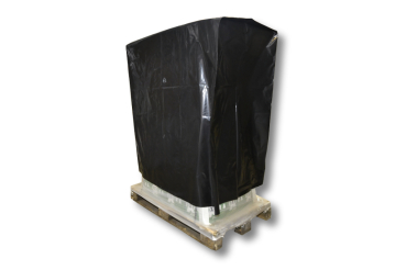 Schrumpfhaube, 1250 + 850 x 1800 mm, schwarz, 125my