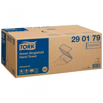 TORK Papierhandtücher H3 Advanced Zick-Zack-Falzung 2-lagig