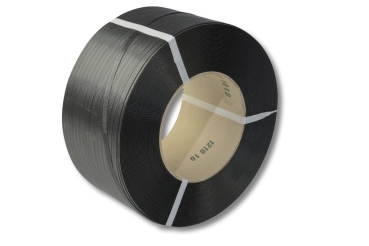 PP-Umreifungsband, schwarz, 12,0 x 0,63 mm 2250 m 200 mm Kern