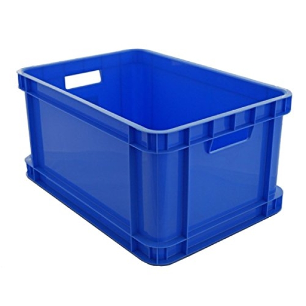 Gies Aufbewahrungsbox Stapelbox Lagerbox mit Deckel 11L mit transparenten Deckel 35 x 25 x 18 cm