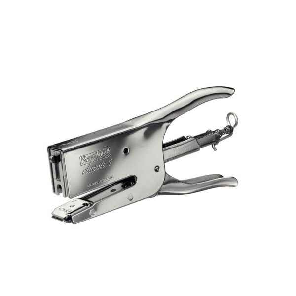 Rapid Heftzange K1 silber – robuste Heftzange für Büro, Werkstatt & Versand