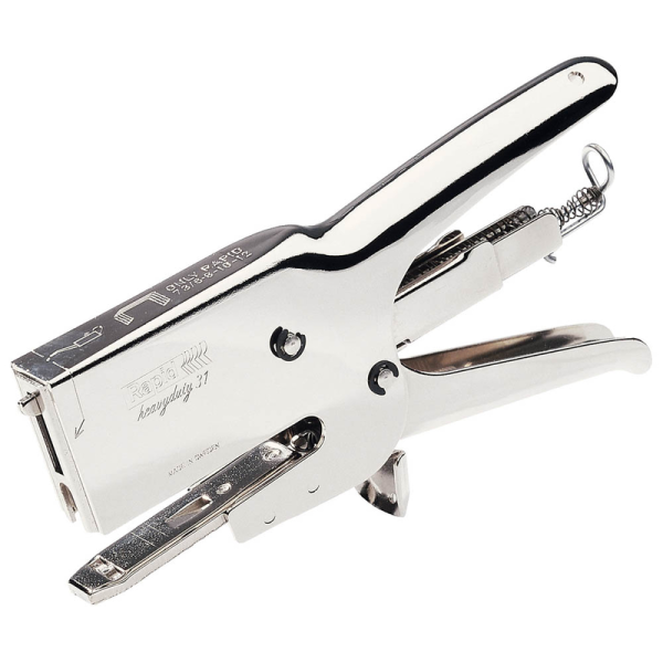 Rapid Heftzange HD31 chrom – professionelle Heftzange für Büro, Lager & Versand