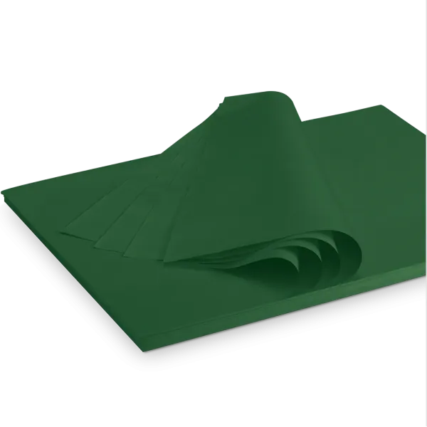 Seidenpapier „Dunkelgrün“, 35 g/m², 500 x 375 mm, ca. 300 Blatt, 2 kg