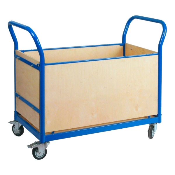 Transportwagen blau 100,0 x 50,0 x 90,0 cm bis 250,0 kg