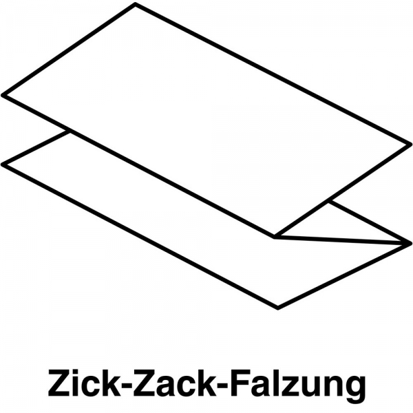 Papierhandtücher Naturell Zick-Zack-Falzung 1-lagig