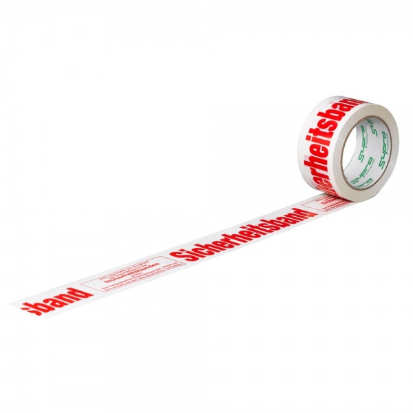 SUPRA Warnklebeband Sicherheitsband rot/weiß 50,0 mm x 66,0 m