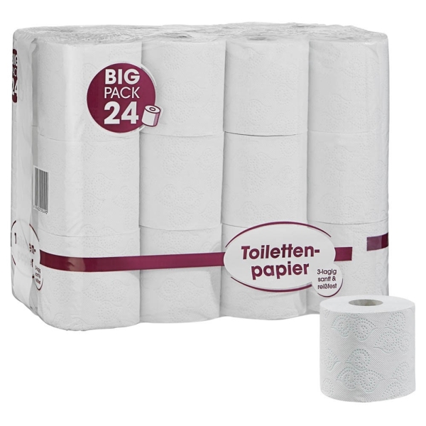 Superangebot Toilettenpapier 3-lagig