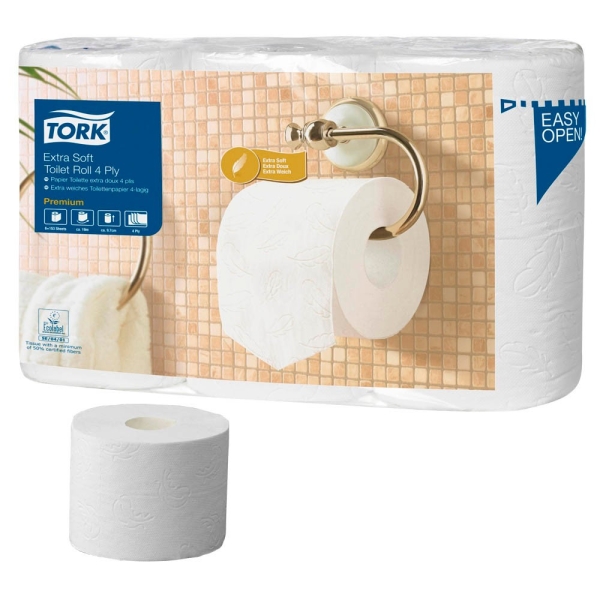 TORK Toilettenpapier T4 Premium Extra Soft 4-lagig