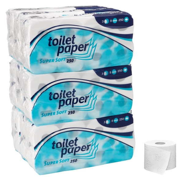 wepa Toilettenpapier SUPER SOFT 3-lagig