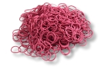 Rote Gummibänder – 100 mm Durchmesser, 10 mm Schnittbreite, 60 % Kautschuk
